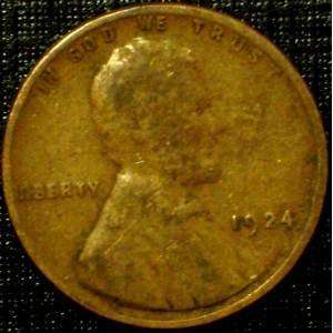  1924 Wheat Penny (Coin) 
