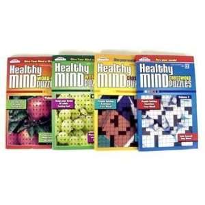  Healthy Minds Puzzle Book 144 Pc. Floor Display Case Pack 
