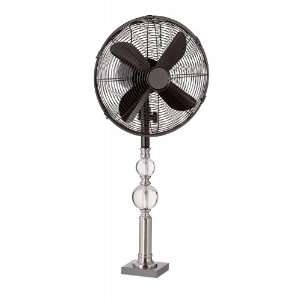  Crystal Spheres Decorative Table Fan