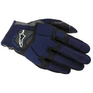  Alpinestars S MX 6 Gloves   Medium/Blue Automotive