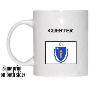  US State Flag   CHESTER, Massachusetts (MA) Mug 