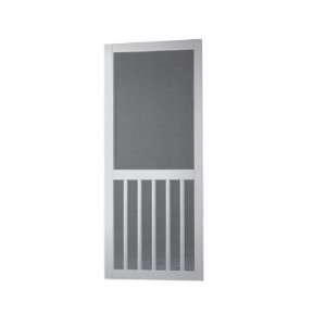Screen Tight 5BAR36 Solid Vinyl Screen Door, White, 36 Inch by 80 Inch 