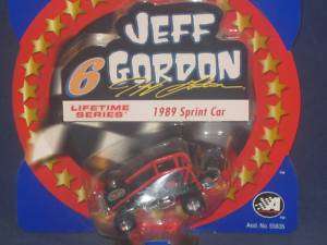 1989 JEFF GORDON #6 SPRINT CAR FROM 2001 2002 LIFETIME SERIES #4/6 1 