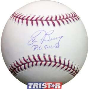 Tom Browning Autographed MLB Baseball Inscribed Pg 9 16 88  