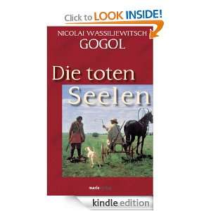   toten Seelen (German Edition) Nikolaj Gogol  Kindle Store