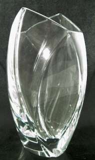 Vintage Art Glass Vase Baccarat France R. Rigot  