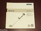 STIHL Owners Instruction Manual Gas Edger FC 100 FC100