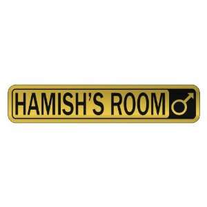   HAMISH S ROOM  STREET SIGN NAME