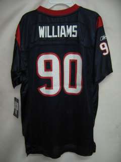 TEXANS EQUIP NFL YOUTH JERSEY MARIO WILLIAMS NAVY XL *  
