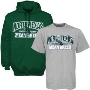  North Texas Mean Green Green Hoody Sweatshirt & T shirt 