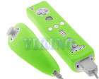 Green Silicone Case Skin for Wii Remote & Nunchuck Controller