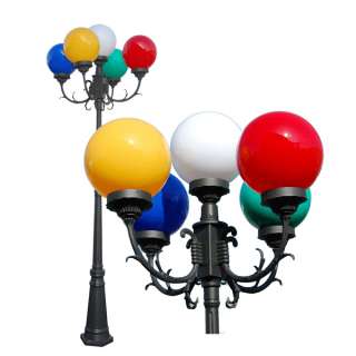 Globes Outdoor Post Pole Lighting , OT0015 PL 5  