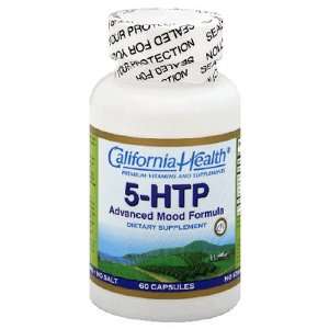  California Health 5 HTP with St. Johns Wort, 60 Capsules 