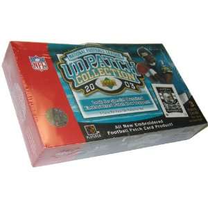 2003 Upper Deck Patch Collection Football HOBBY Box REWRAPPED   20P5C 