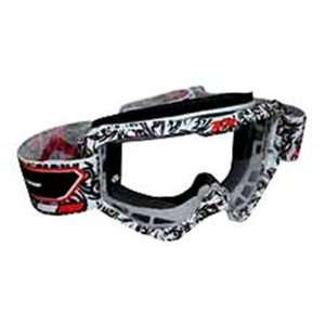 Pro Grip 3450 Tribal 2010 Goggles , Color Tribal White 