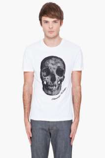 Alexander Mcqueen Classic Skull T shirt for men  