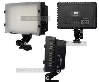 183 LED camera video hot shoe lamp light f camcorder DV  