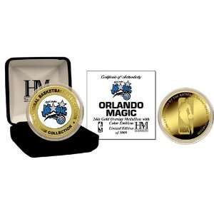  Highland Mint Orlando Magic 24Kt Gold And Color Team Mint 