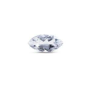  8x4 mm 0.98 Cts Loose Marquise White Sapphire  AA quality 