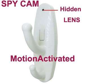 Spy Cam Camera HD Clothes Hook DVR Motion Activated  