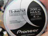 Pioneer TS A4674R A Series 4 x 6 3 Way Car Speakers LU NO BOX 986135 