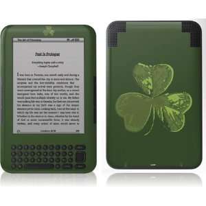    Skinit Green Clover Vinyl Skin for  Kindle 3 Electronics