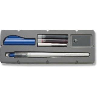 Pilot Pen Parallel Pen 2 Color Calligraphy Pen Set, with Red and Blue 