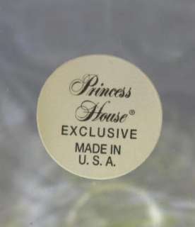 Princess House Crystal Heritage Covered Cake Plate Stand New in BOX 