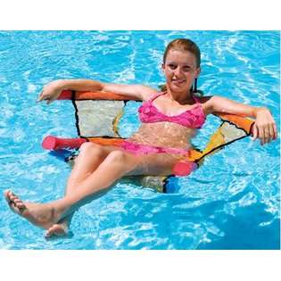 Swimline Noodle Fun Seat Sling Pool Chair Red 