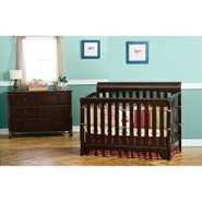 Delta Childrens Eclipse 4 In 1 Espresso Convertible Crib 