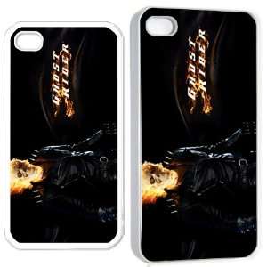  ghost rider v2 iPhone Hard 4s Case White Cell Phones 