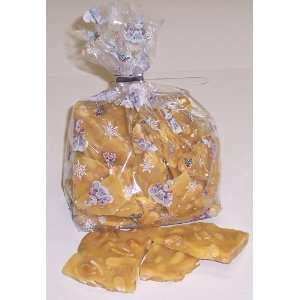 Scotts Cakes Peanut Brittle 1 Pound Snowoman Bag