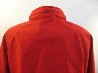 Eddie Bauer Mens 2 Piece Rain Suit XL Jacket ~ L  Pants Red GoreTex 