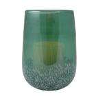 Savoy Speckled Flameless Candle Holder   Green(Pack of 6)