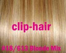 18 CLIP IN REMY REAL HUMAN HAIR EXTENSIONS FULL HEAD 7PCS  