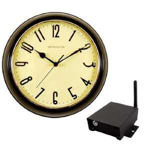   Covert Digital Wireless Wall Clock with IP Receiver