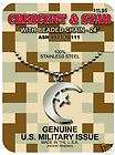 GI Jewelry US Military, CRESCENT & STAR Muslim NECKLACE