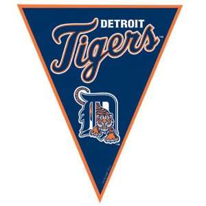   By Amscan Detroit Tigers Baseball Pennant Banner 