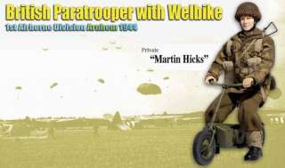 Dragon WWII British Paratrooper w/ Welbike Martin Hicks  