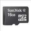   the SD card family microSD High Capacity (microSDHC) 16GB flash card