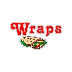  Wraps Window Cling Sign