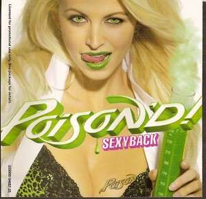 POISON   Sexyback (CD 2007) Bret Michaels 1Trk Promo  