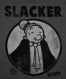 Popeye Slacker Wimpy Classic Vintage Style Cartoon T Shirt Tee  