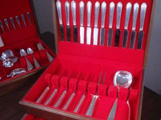 117 Piece Lady Hilton Sterling Silver Flatware Set by Westmorland 