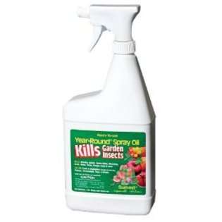  Round Spray Oil for Garden Insects Ready to Use, 1 Quart 