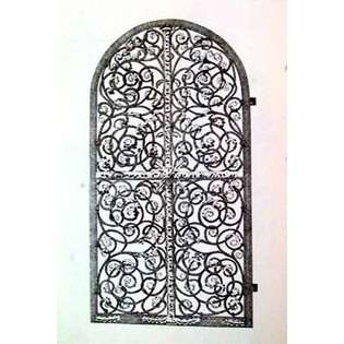 ow Wrought Iron Gate VI By Unknown 14 X 18 