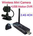   USB DVR Wireless Camera +Signal Receiver Processor Video Audio CCTV