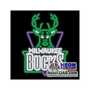 Milwaukee Bucks Neon Sign