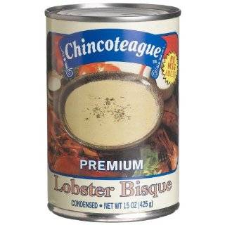 Chincoteague Seafood Lobster Bisque, 15 Ounce Cans (Pack of 12)