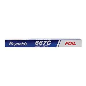  18 x 50 ft Convenience Size Aluminum Foil Roll with Heavy 